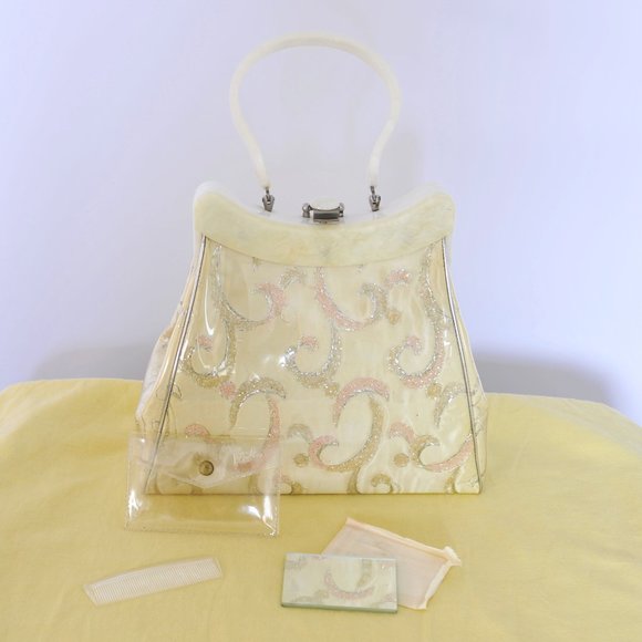 1950s Rialto Lucite Purse - Picture 1 of 9